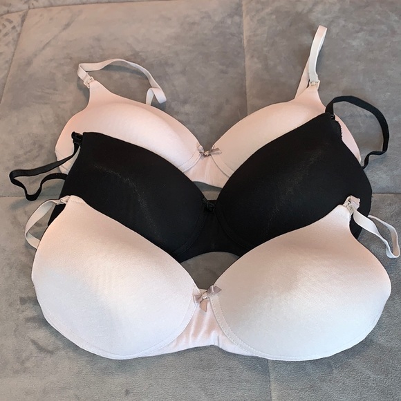 Other - Set of 3 Target Wireless Nursing Bras Size 34C
